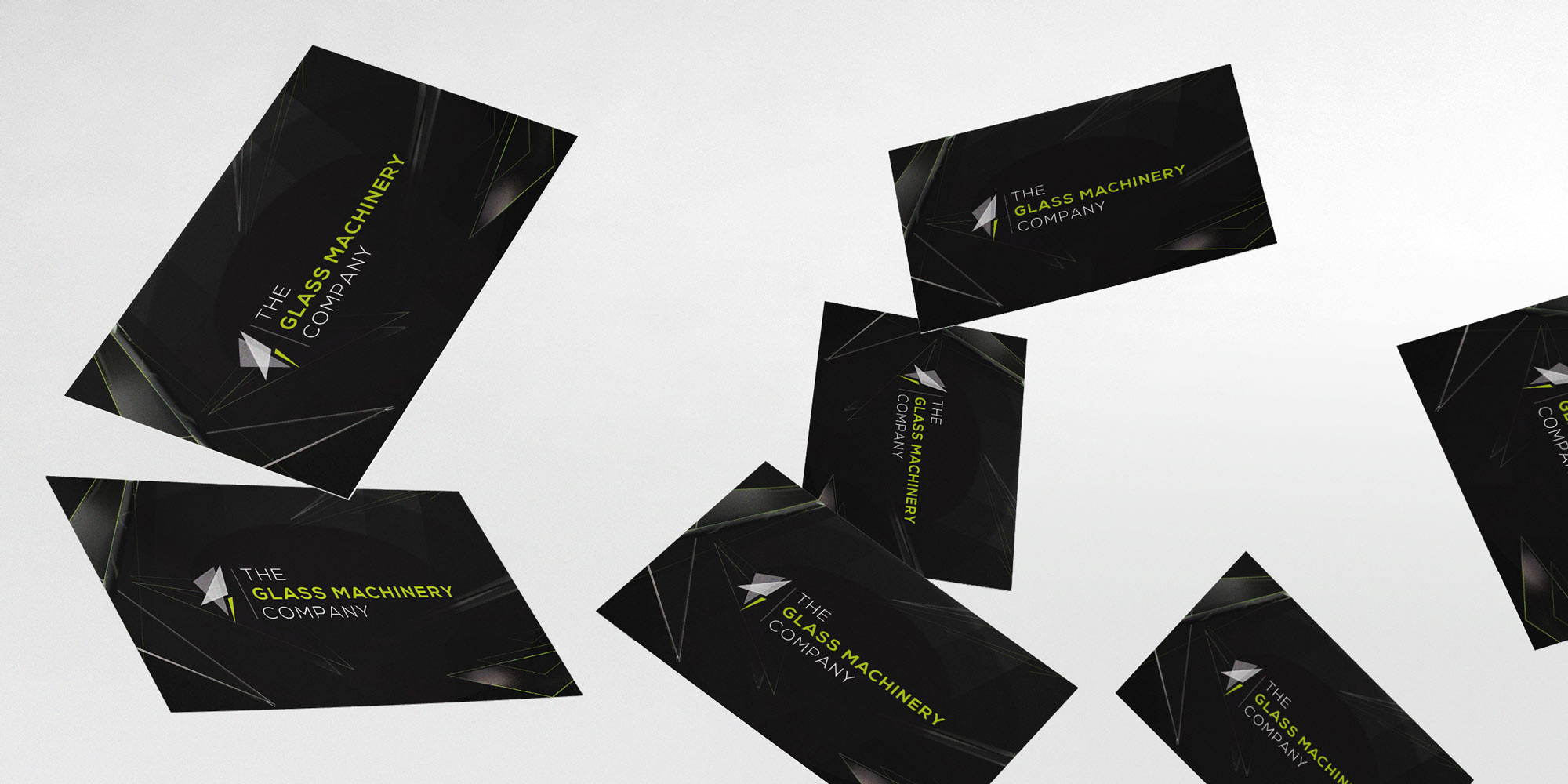 GMC rebranded business card design
