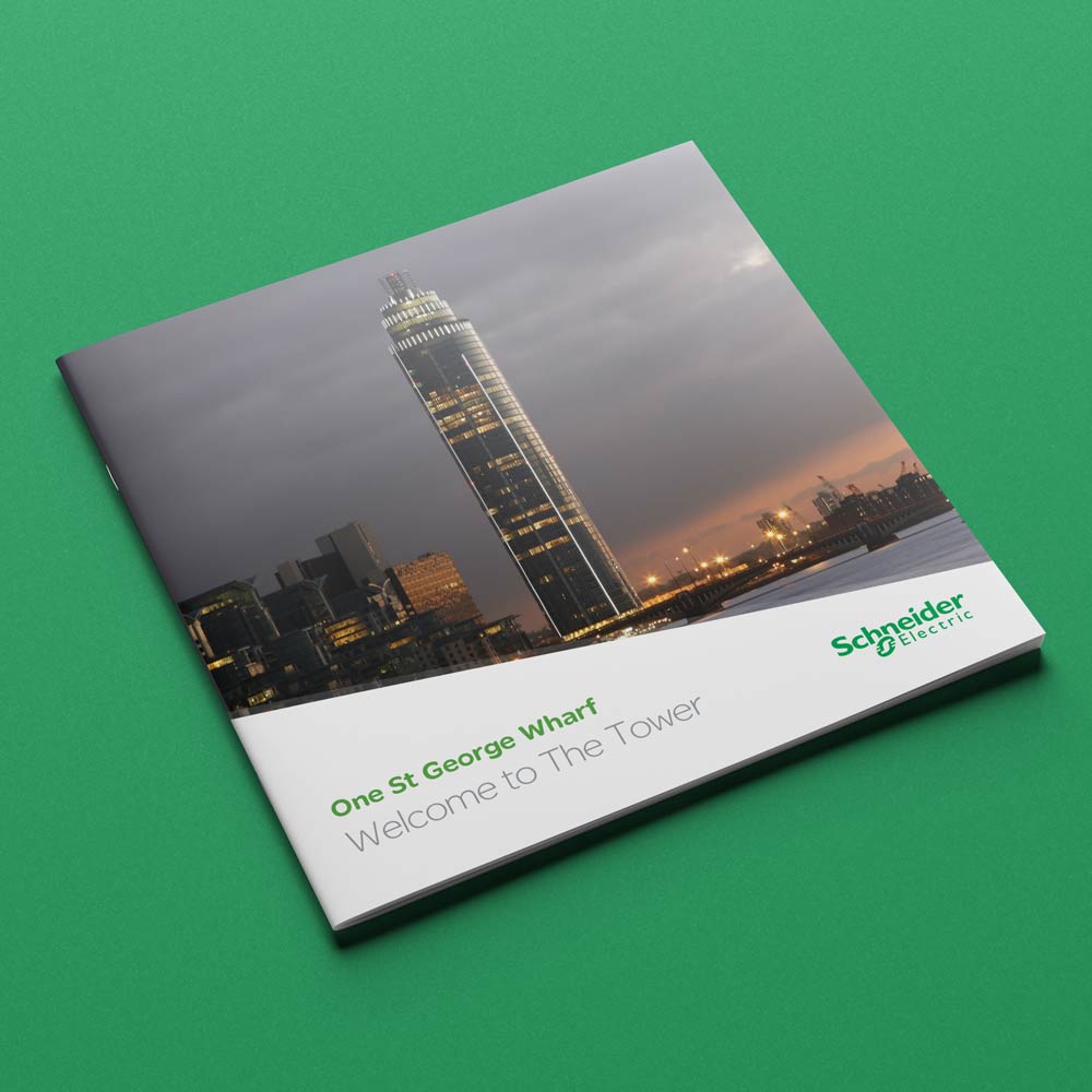 Schneider Electric Brochure front cover