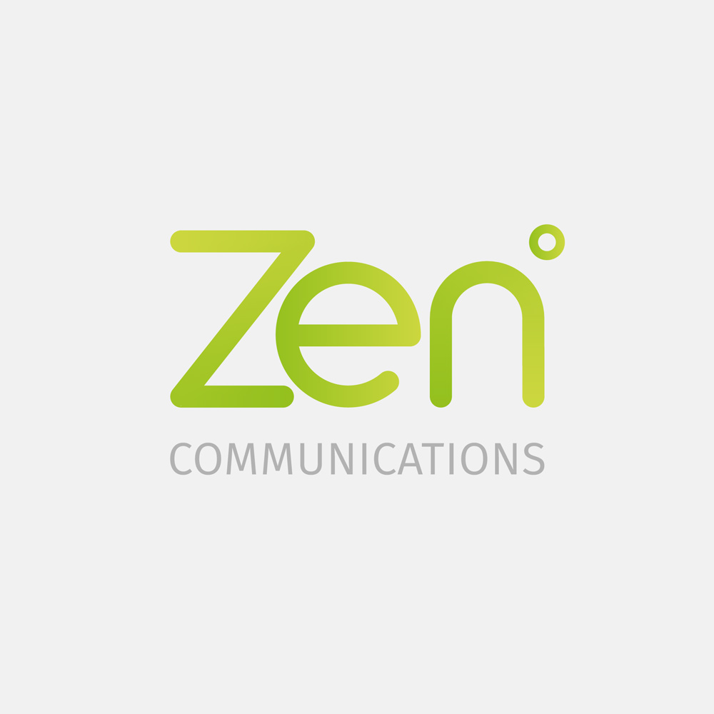 Kensa branding - Zen Communications new identity