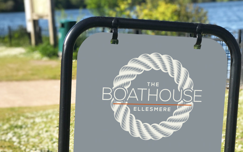 Branding: The Boathouse Ellesmere design