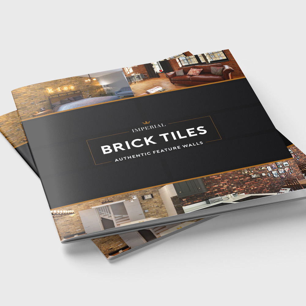 Imperial Bricks - Brick Tile Product Brochure - graphic design and print