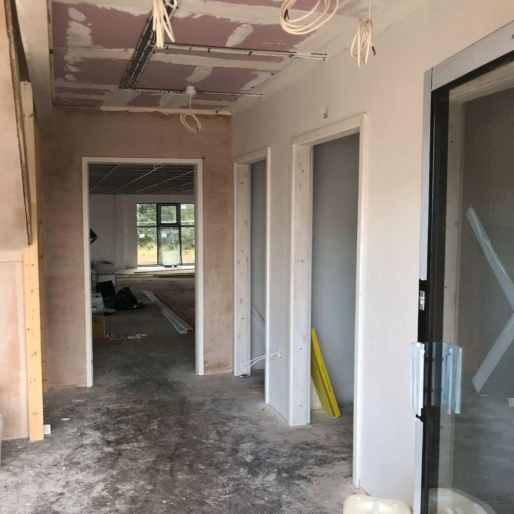Walls and ceiling Walls and ceiling