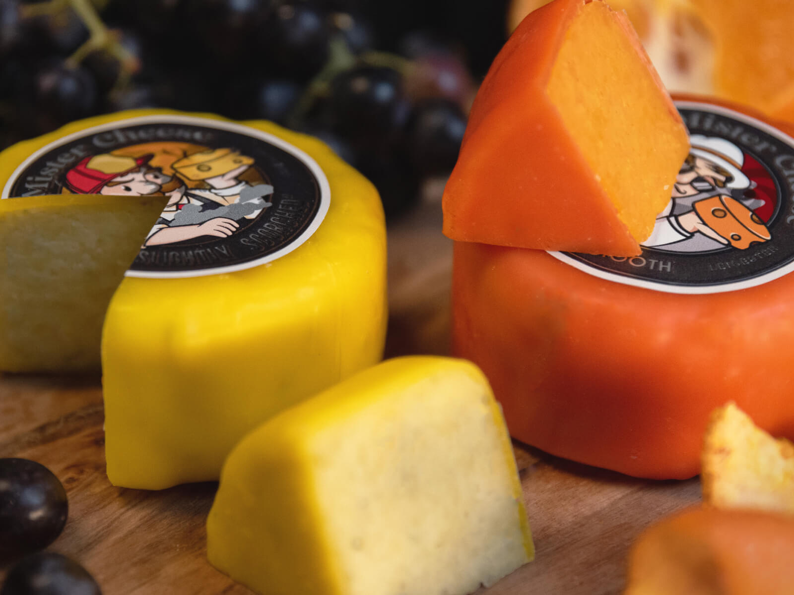 Branding for Cheese truckles