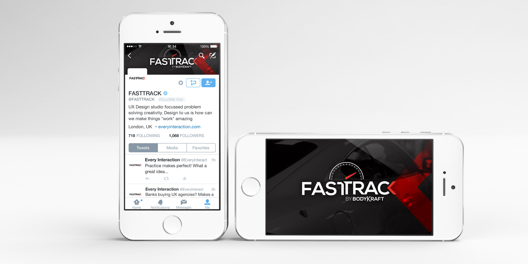 fasttrack twitter design